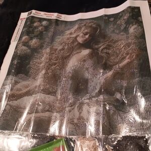 Elegant Woman Diamond Painting Kit 40x40